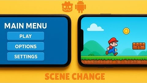 Godot Screen Management | Game Development using Mobile | Godot Android Editor