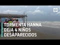 Tormenta tropical ‘Hanna’ deja 4 niños desaparecidos en Nuevo León y Reynosa - Las Noticias