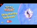 Shiny hunting in outbreaks 22  live  pokemon scarlet and violet  sivz gaming shinyhunting