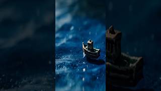 Loop 🌊✨ | Oddly Satisfying Ocean Power #Shorts #SatisfyingLoop #OceanWaves #BoatVibes #RelaxingVideo