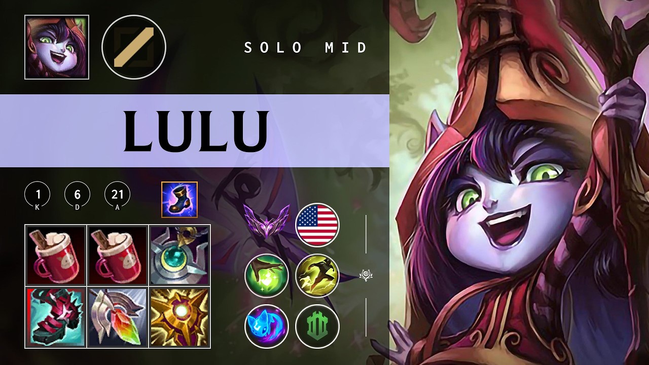 Lulu Mid vs Akshan - NA Master Patch 26.05