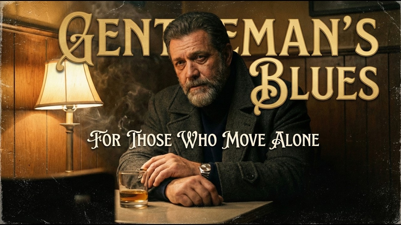 Gentleman Dark Blues | Music For Men Who Walk Alone | Midnight Focus Mix 2026