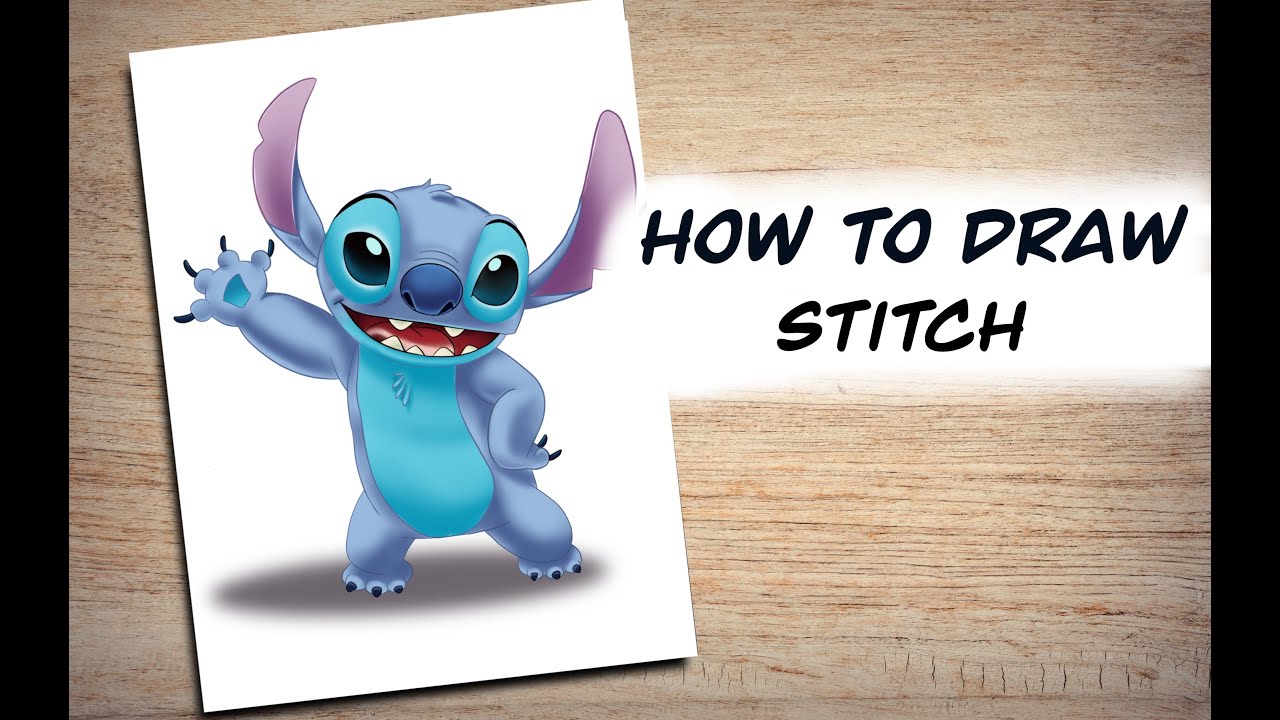 Easy to Draw Stitch in Procreate for Beginners