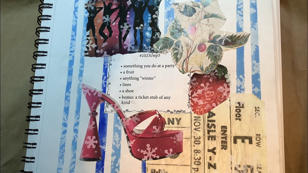 #2023cwp3 - Paper Collage - Margarete Miller Challenge 2023 - Week 3 ...