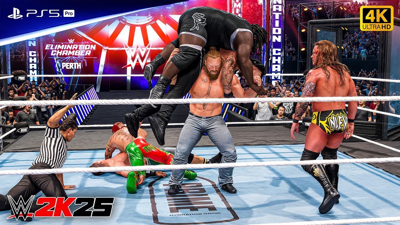 JKA FATU JEY USO RANDY ORTON BROCK LESNER OBA FEMI CODY RHODES  Elimination Chamber W2K26 2026 PART2