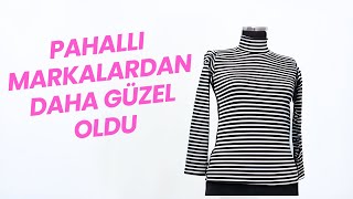 PAHALLI MARKALARINKİNDEN GÜZEL OLDU (Kız Çocuk Badi Nasıl Dikilir ?)