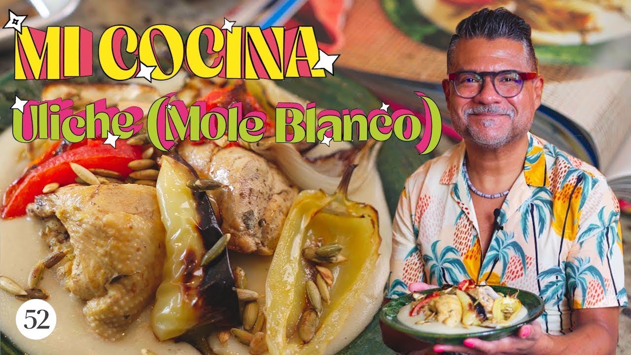 Warm & Cozy Uliche (Mole Blanco) with Chicken & Pepitas | Mi Cocina with Rick Martinez | Food52