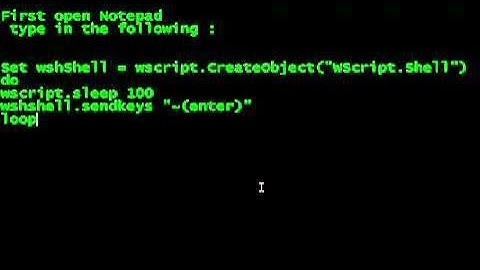 [Tutorial] Looping Enter Key