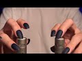 ASMR Mic Tapping & Scratching with Matte Nails (No Talking)