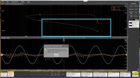 Measuring Bode/Control Loop Response of a Power Supply