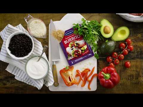 Video: Burrito Su Jautiena Ir Daržovėmis
