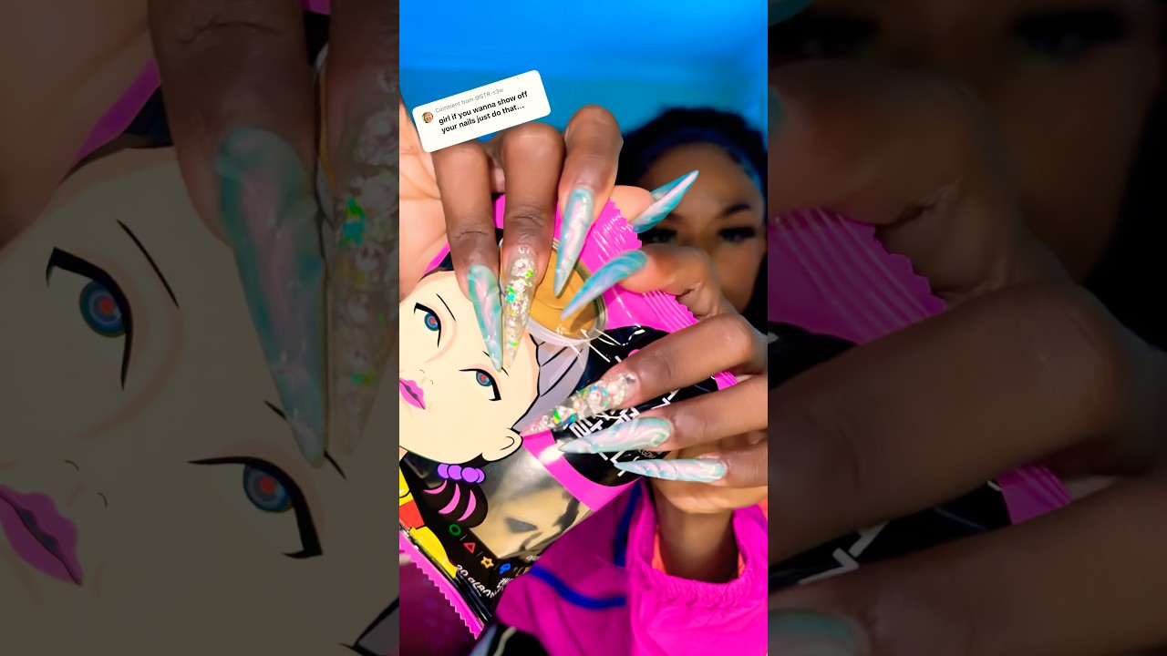 LONG NAILS vs SQUID GAMES💀