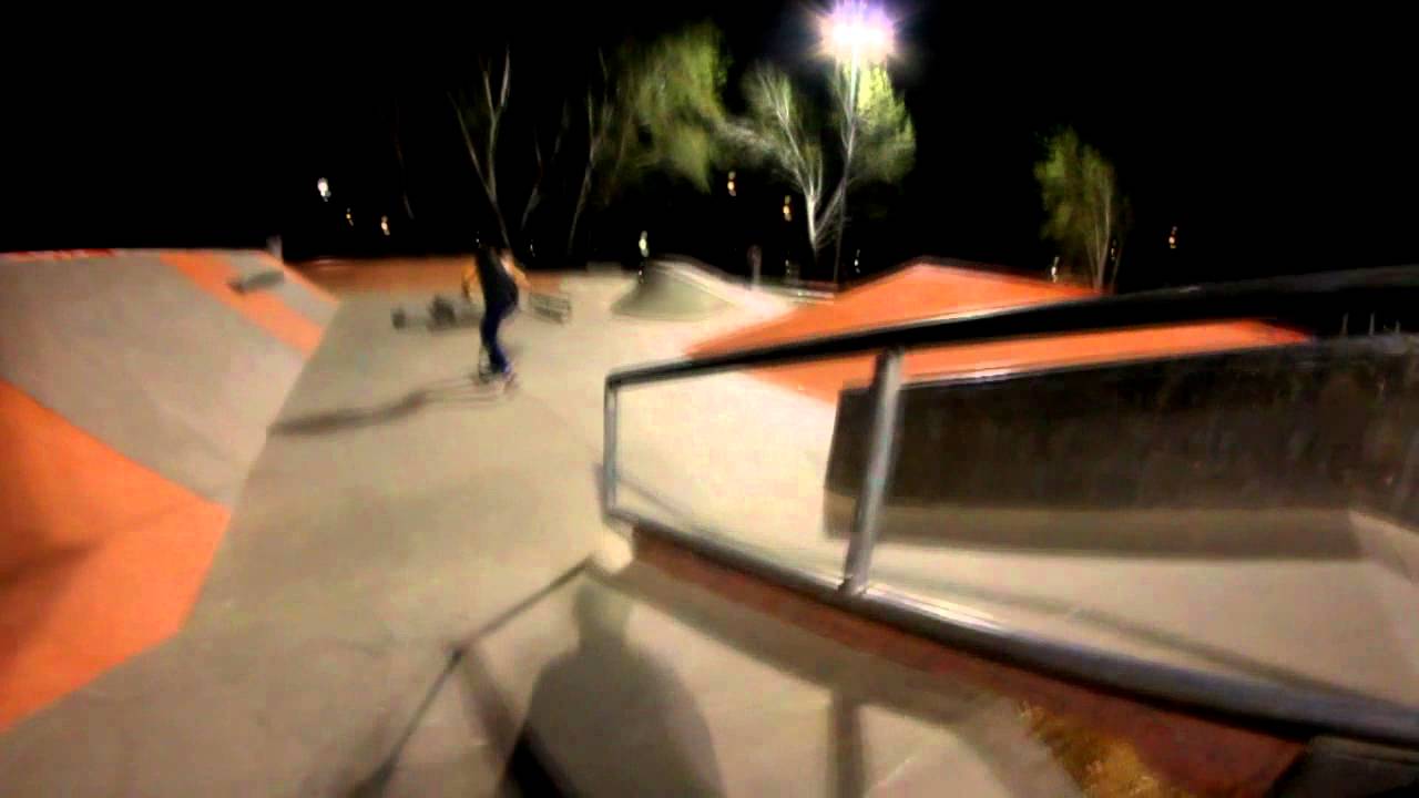 Jackson Bartlett has a go at filming.