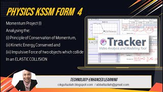 Elastic Collision Analysis by Tracker