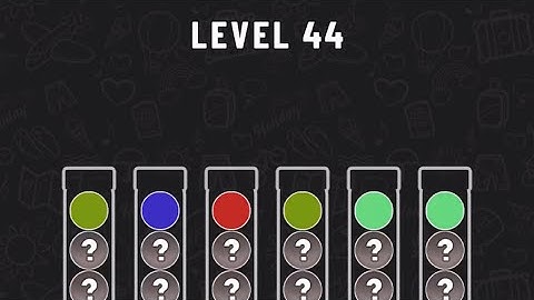 Ball Sort Puzzle Level 44 #ballsortpuzzle #ballsortpuzzlegameplay #puzzlegame #mobilegames