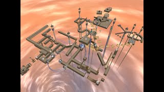 Ballance Custom Level: Fantasy Stars Style Cloud Stairs (湮尘灬冷曦)