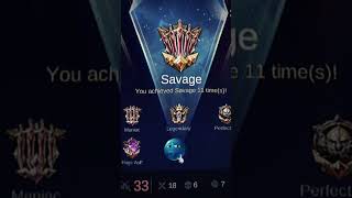 Guinevere aku mvp Dan savage🔥🔥 #mobilelegends #mlbb