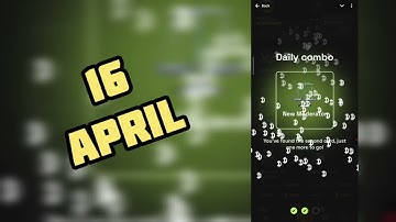 Dropee Daily Combo 16 April | Today Dropee Daily Combo | AGP