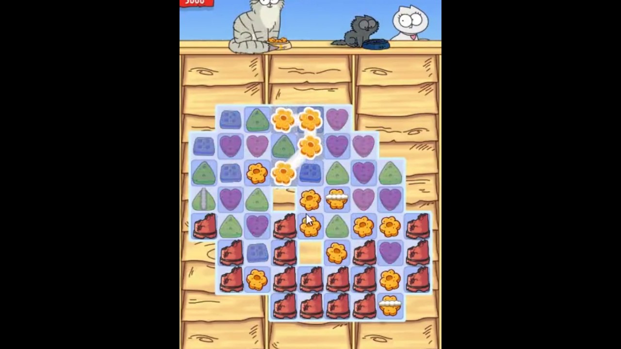 Simon's Cat Crunch Time Level 329 - NO BOOSTERS 😺 | SKILLGAMING ✔️