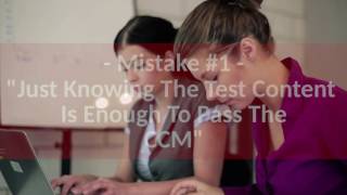 CCM - Certified Case Manager Exam Review - How to Avoid Failure?