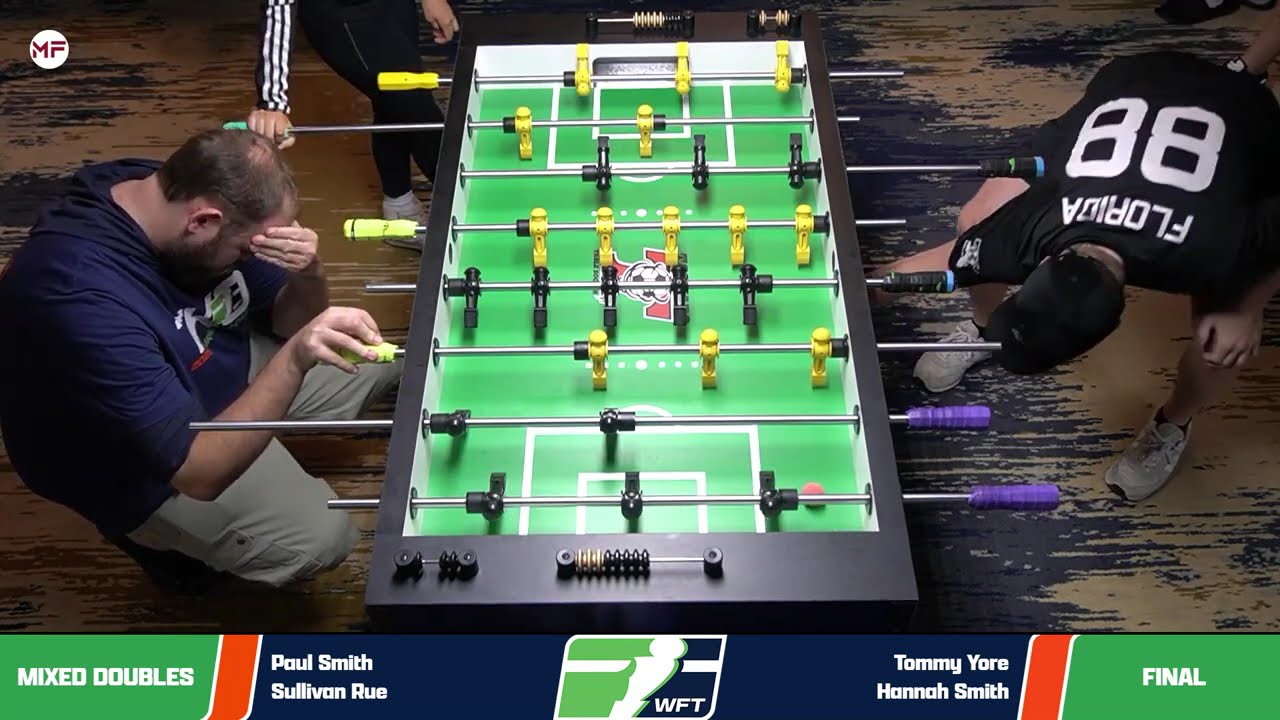 World Foosball Tour  |  Sullivan Rue & Paul Smith vs Hannah Smith & Tommy Yore
