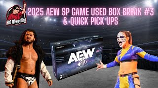 2025 AEW SP Game Used Box Break #3 & Pair of Pickups