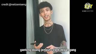 ganteng doang jemput cewek depan gang