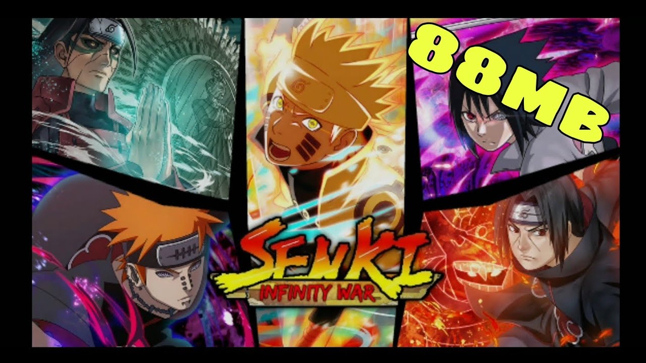 Naruto Senki Infinity War V4 |Terbaru Mod 2021 | 3V3 | - Youtube
