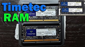 TimeTec Laptop RAM Memory 32GB Kit - Overview and Installation