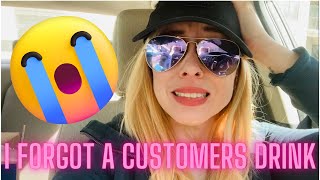 DoorDash Ride Along Vlog! How much did I make?? And... I forgot a customers drink!