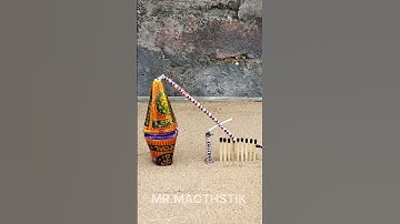 Macthstik Amazing experiment with Diwali crackers 🔥🧨💥#shorts #short video #viralshort #fireworks