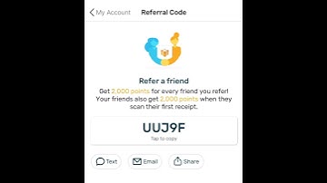 Use code UUJ9F for 2000 points on your first fetch rewards scanning