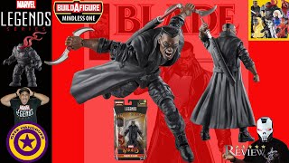 Marvel Hasbro Legends Marvel Knights Blade Mindless One BAF Wave Action Figure Review