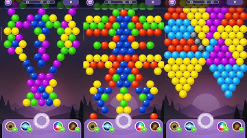 🔴🔵🟠 Bubble Shooter Rainbow Fun Games! || Level 240-253