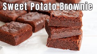 The Best Sweet Potato Brownie Recipe (Gluten Free, DairyFree, No Refine Sugars)