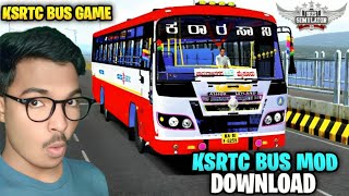 KSRTC Mod in BUSSID 😱 | Karnataka Bus Game Download Tutorial 2026 screenshot 3