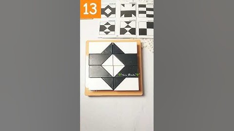 How To Play Hidden Blocks Level 13 #puzzle #hiddenblocks #mainanpuzzle #tangram #blocks #playpuzzle
