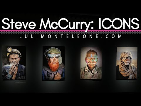 Steve McCurry ICONS - Exposição fotográfica!