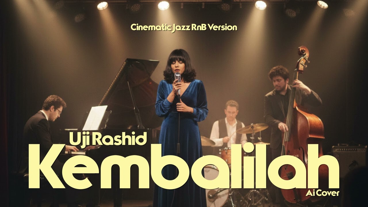 Uji Rashid - Kembalilah (AI Cover) - Cinematic Jazz R\u0026B Version
