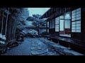 Deep Sleep Relaxing Rain | Japanese Zen Garden Night Ambience for Meditation