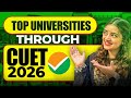 CUET UG 2026 Top universities criteria | #cuet #cuetug #cuet2026