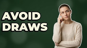 When Do Rules Make A Game End In A Draw?