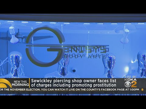 Sewickley piercing shop owner facing numerous charges