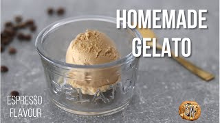 Coffee Gelato Recipe | Gelato series