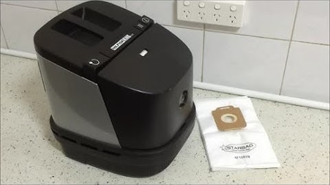 How to Change the Dust Bag in a Nilfisk King 540 Vacuum Cleaner