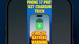 Phone 17 Pro’s Fast Charging Trick + iOS 26 Battery Warning
