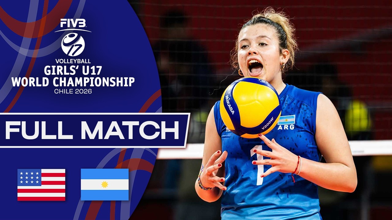 USA vs. Argentina - Round of 16 | Girls' U17 World Championship - 2026
