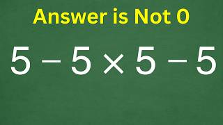 Almost Everyone Is Getting This Math Puzzle Wrong!
