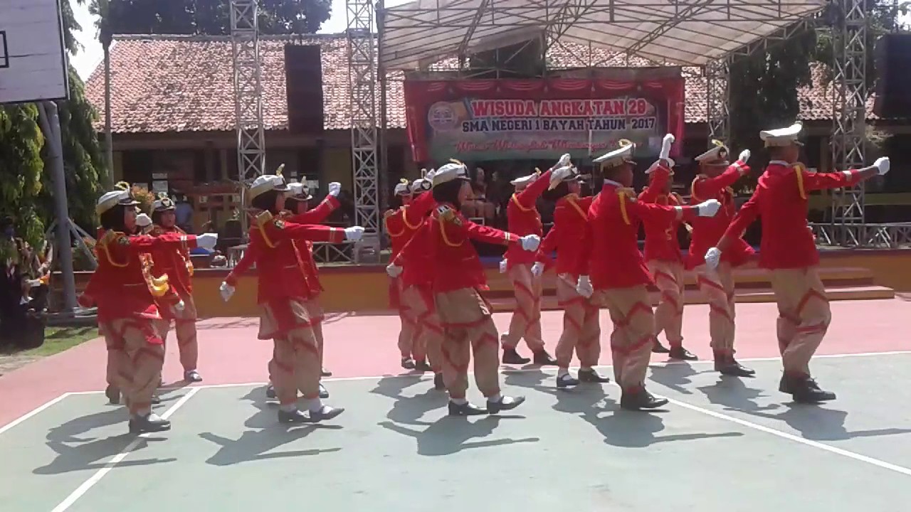 KBB Paskibra SMAN 1Bayah-Mantap Djiwa