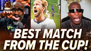 Unc & Ocho REACT to Harry Kane COOKING with 2 goals to help England EDGE OUT Croatia 4-2! | Nightcap